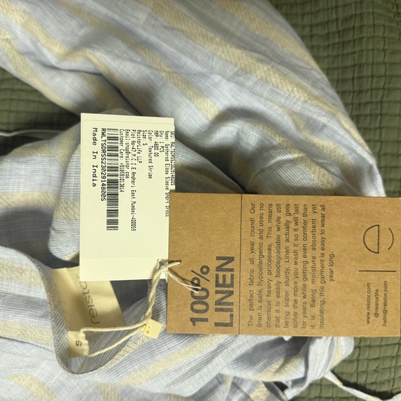 Reistor linen dress small NWT - Picture 6 of 6
